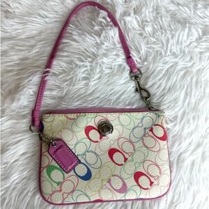 COACH Pink Wristlet